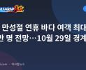 해경, 만성절 연휴 바다 여객 최대 200만 명 전망…10월 29일 경계 강화