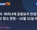 파사이·파라냐케 공동묘지 만성절 앞두고 청소 한창…10월 31일 마감