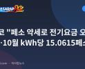 메랄코 "페소 약세로 전기요금 오를 듯"…10월 kWh당 15.0615페소